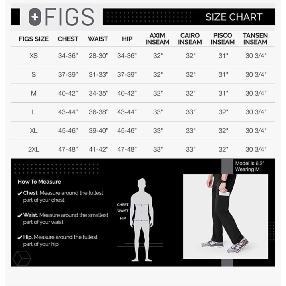 🆕 FIGS Men’s Cairo Cargo Pants L - Picture 5 of 6